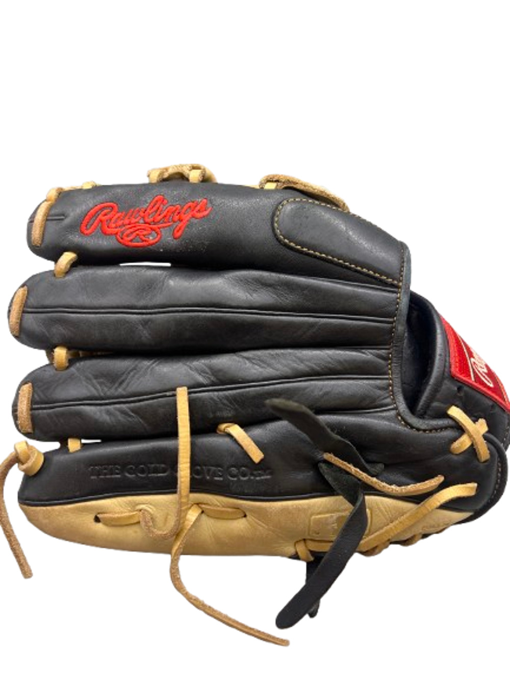 Rawlings Brown Black Prodigy Right Hand Throw Leather Baseball Glove 12"